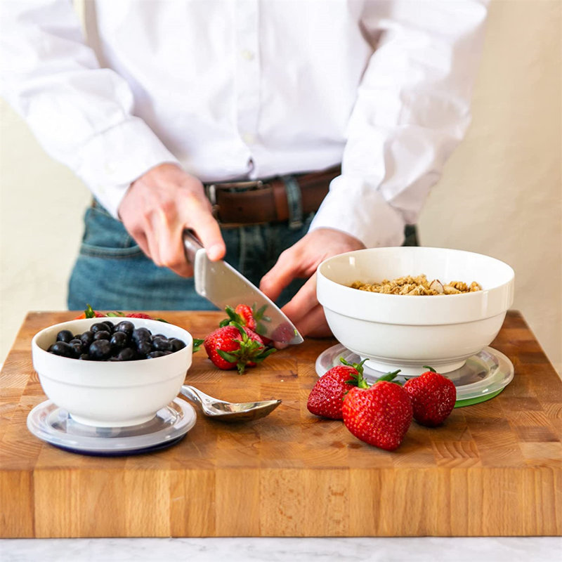 64 42 22 12 Serving Dishes for Entertaining White Porcelain Nesting Bowls Set Microwave Dishwasher Safe YITAHOME